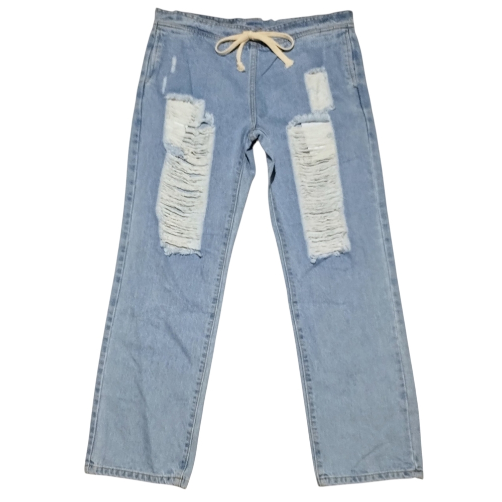 ◾NEW◾WOMEN'S (SIZE S) POL DISTRESSED DRAWSTRING JEAN